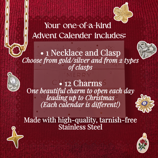 12-Day Charm Necklace Advent Calendar