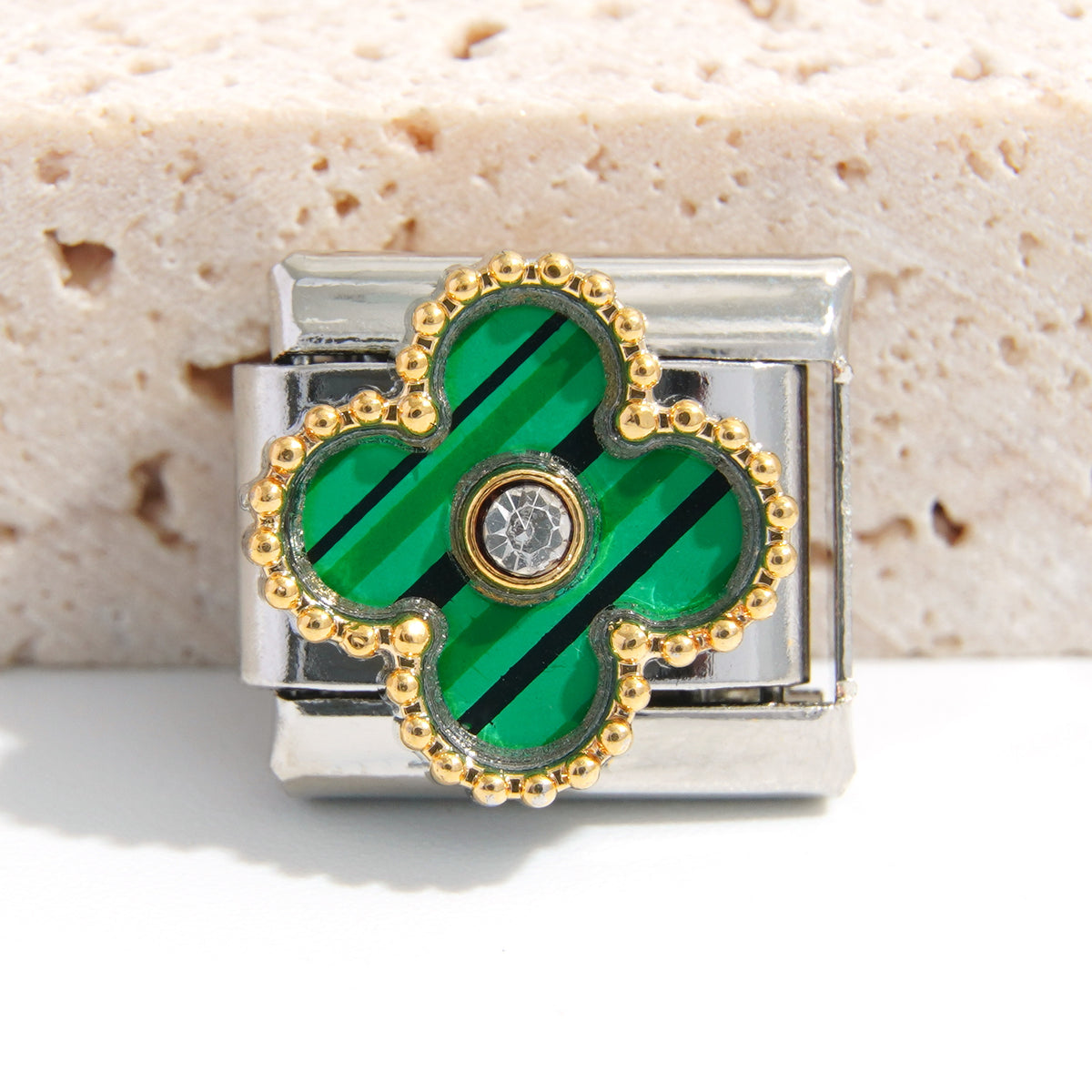 Green Clover Charm