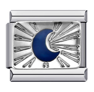 Sparkle Moon Charm
