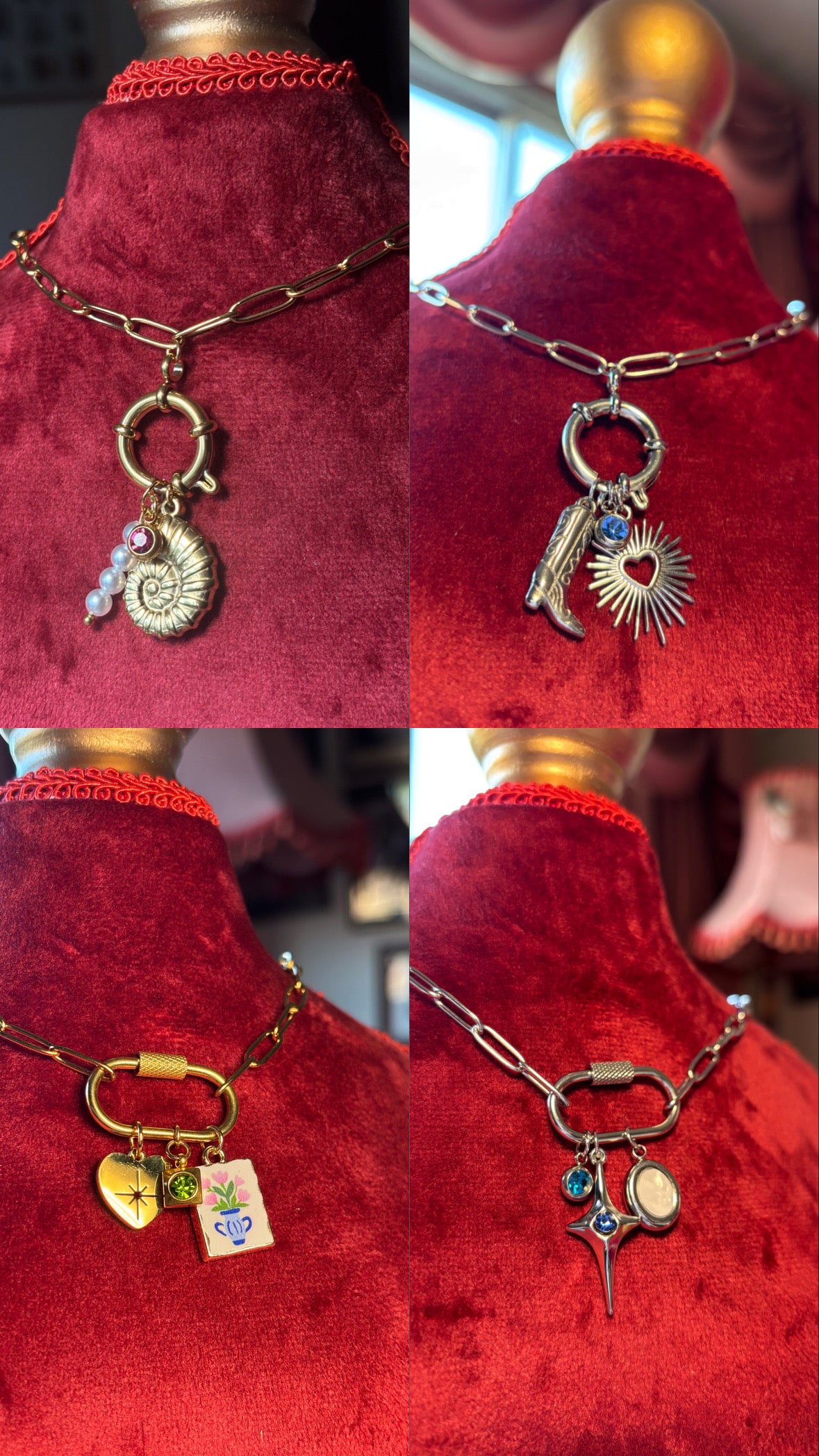 12-Day Charm Necklace Advent Calendar