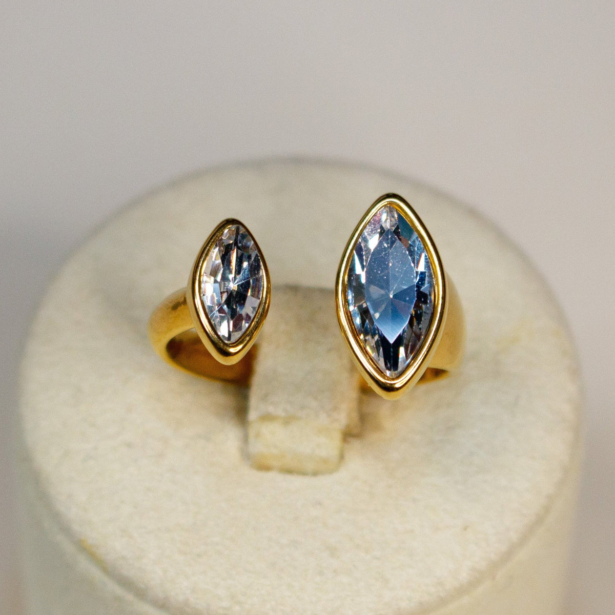 Double Marquis Ring