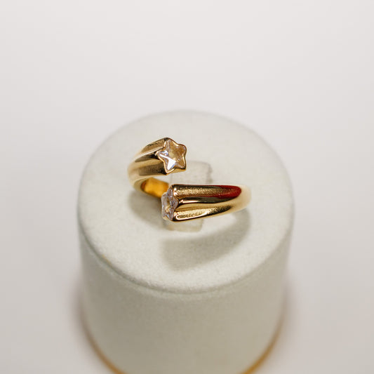 Shooting Star Ring - Gold